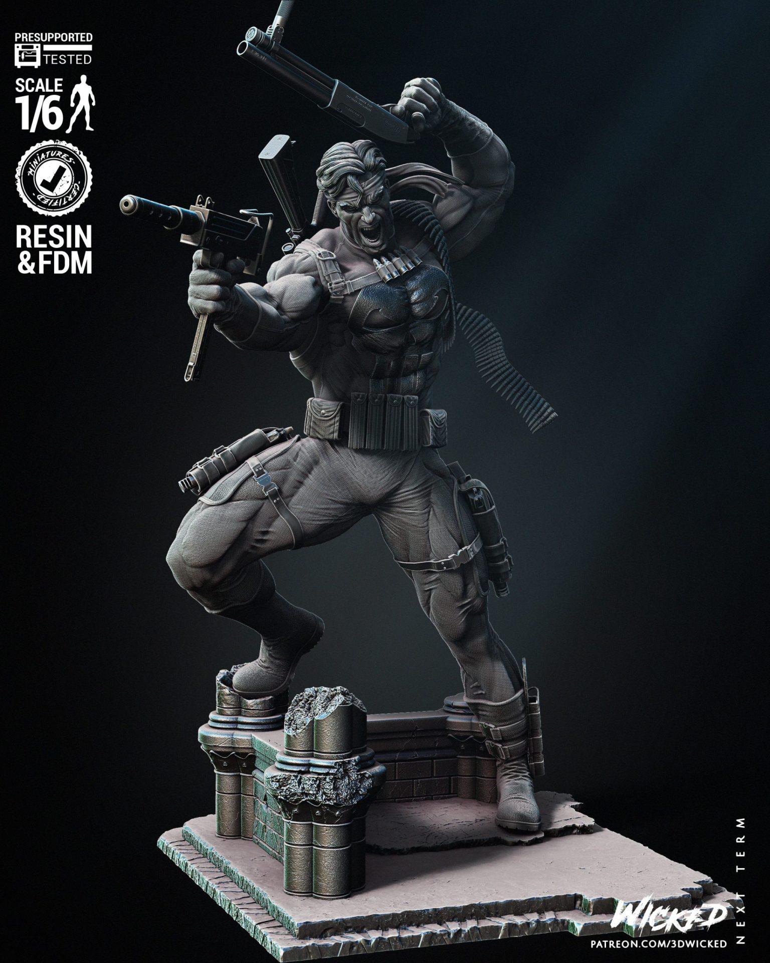 The Punisher Sculpture - Image 2