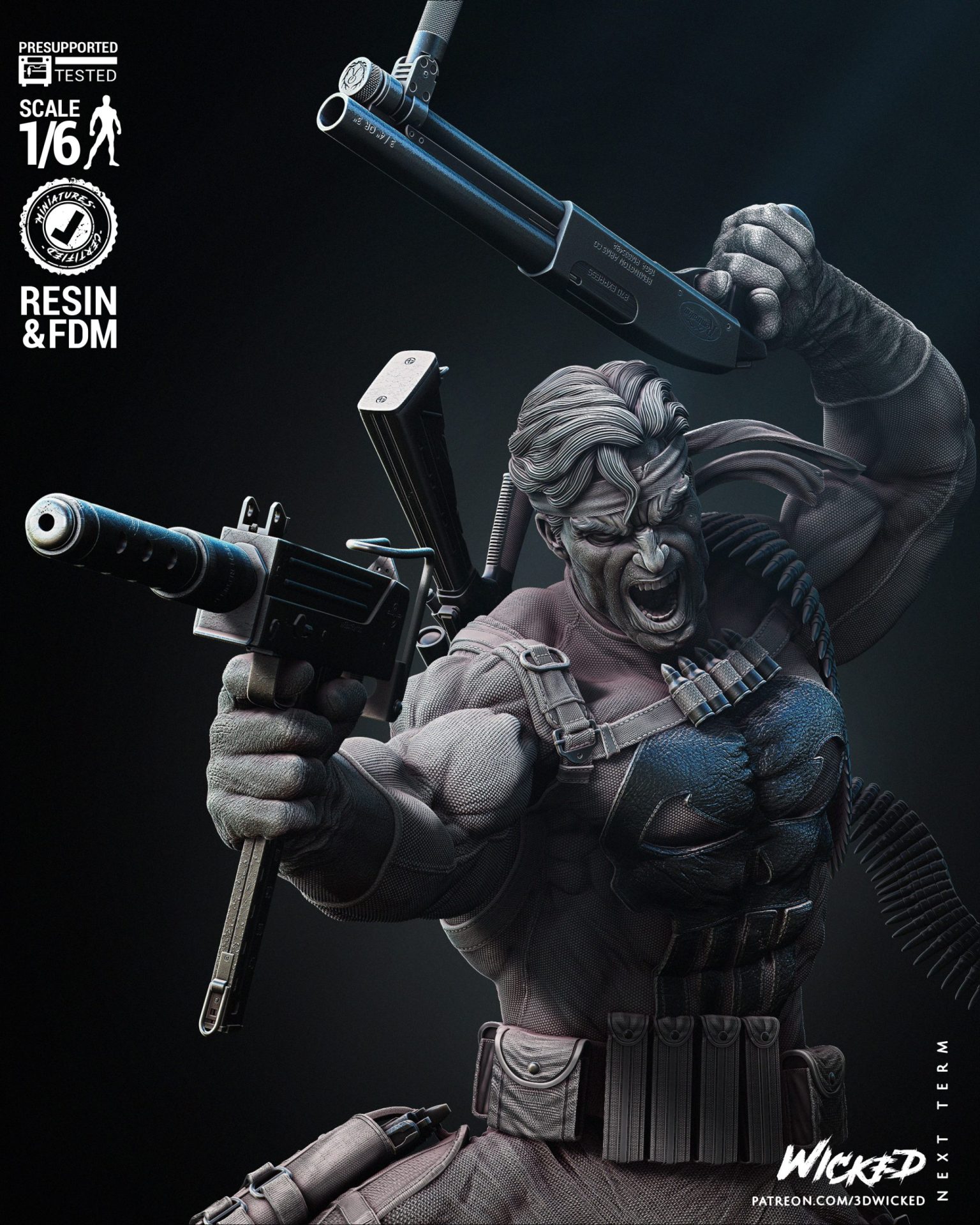 The Punisher Sculpture - Image 3