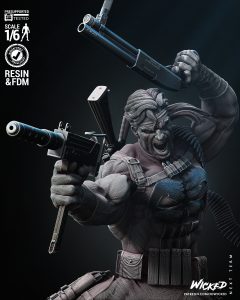The Punisher Sculpture