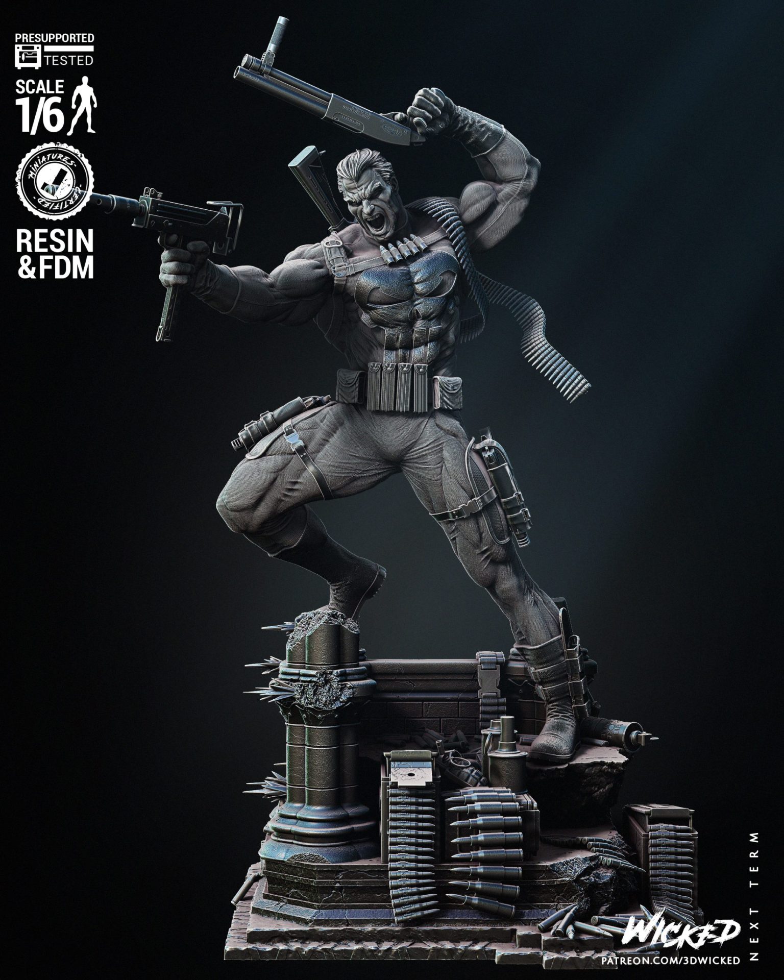 The Punisher Sculpture - Image 7