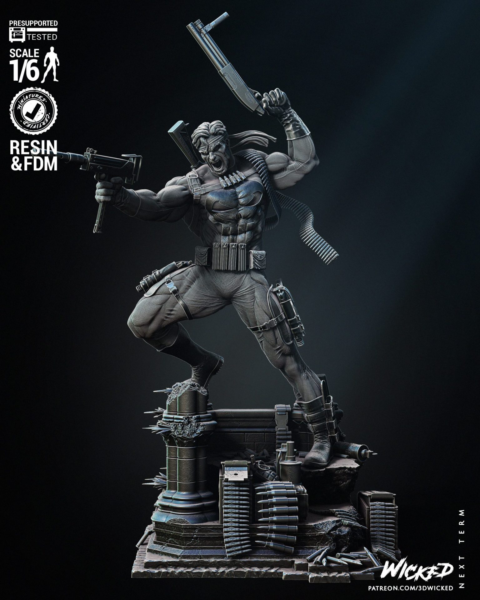 The Punisher Sculpture - Image 8