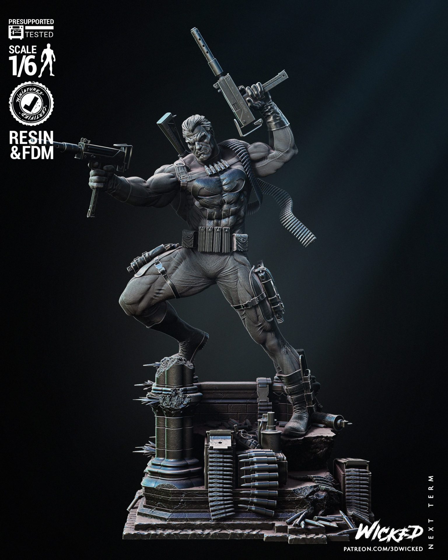 The Punisher Sculpture - Image 9