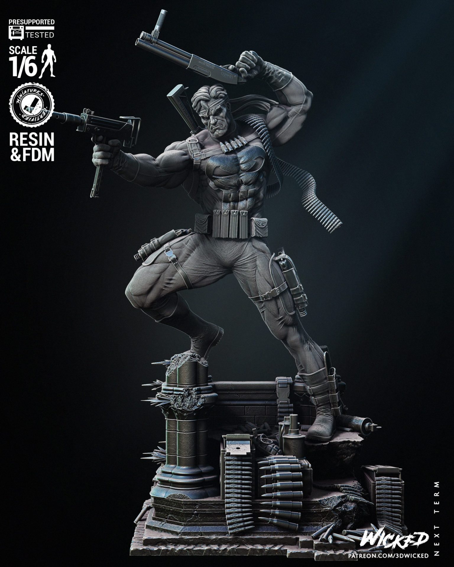 The Punisher Sculpture - Image 10