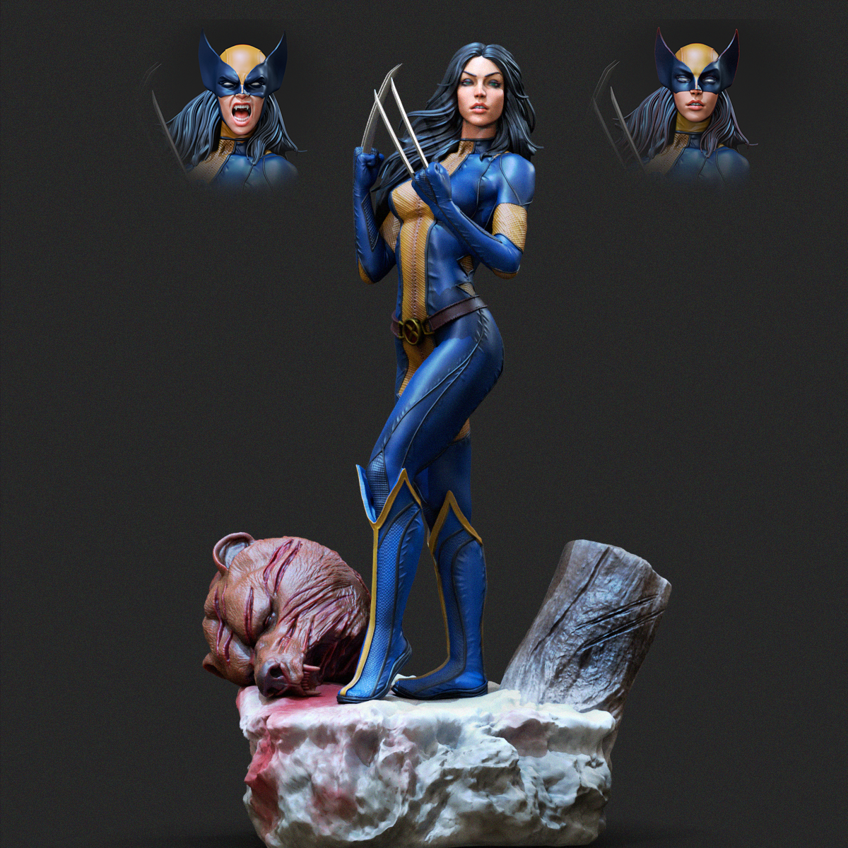 X-23 - X-MEN - Standard + NSFW - STL 3D - Image 5