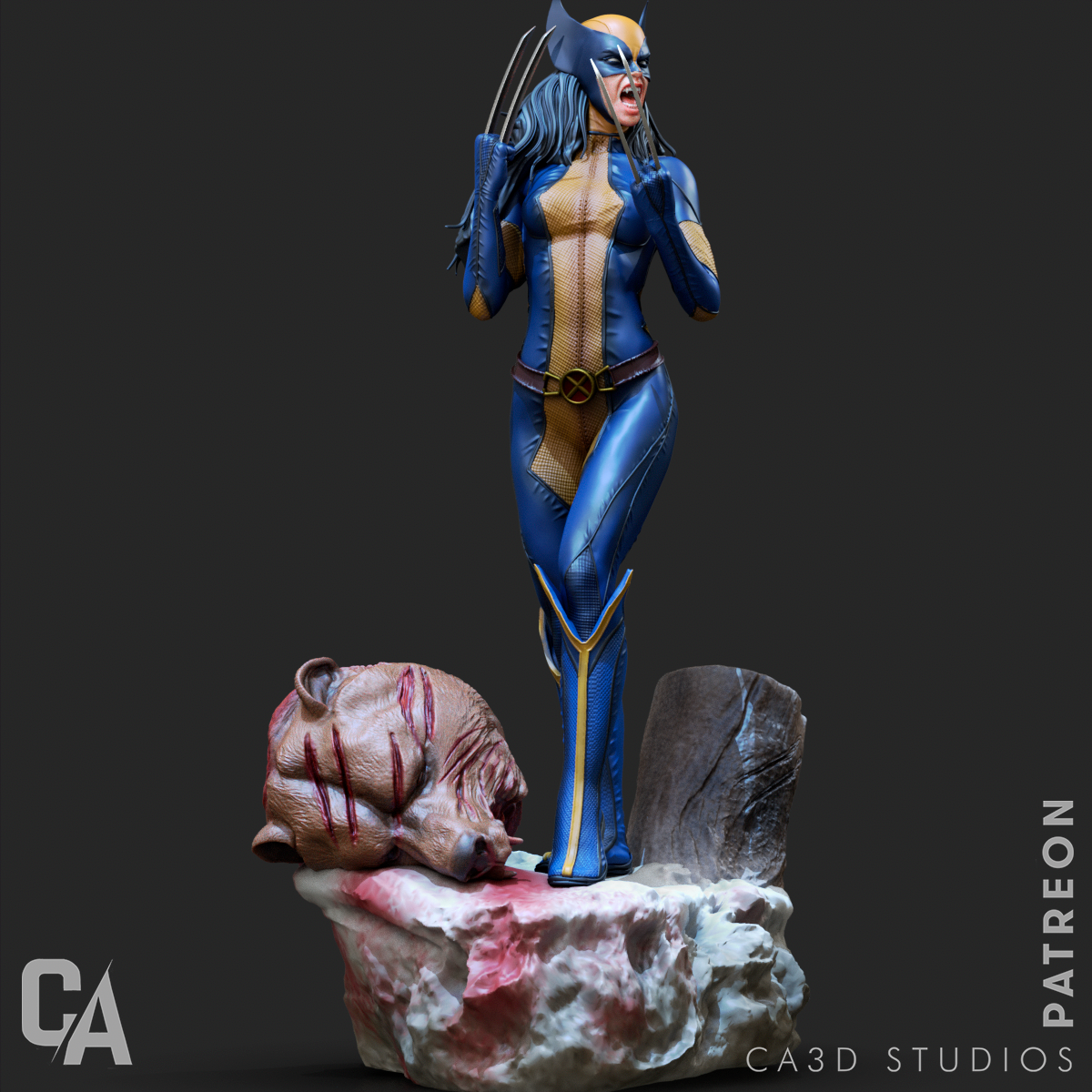 X-23 - X-MEN - Standard + NSFW - STL 3D - Image 6