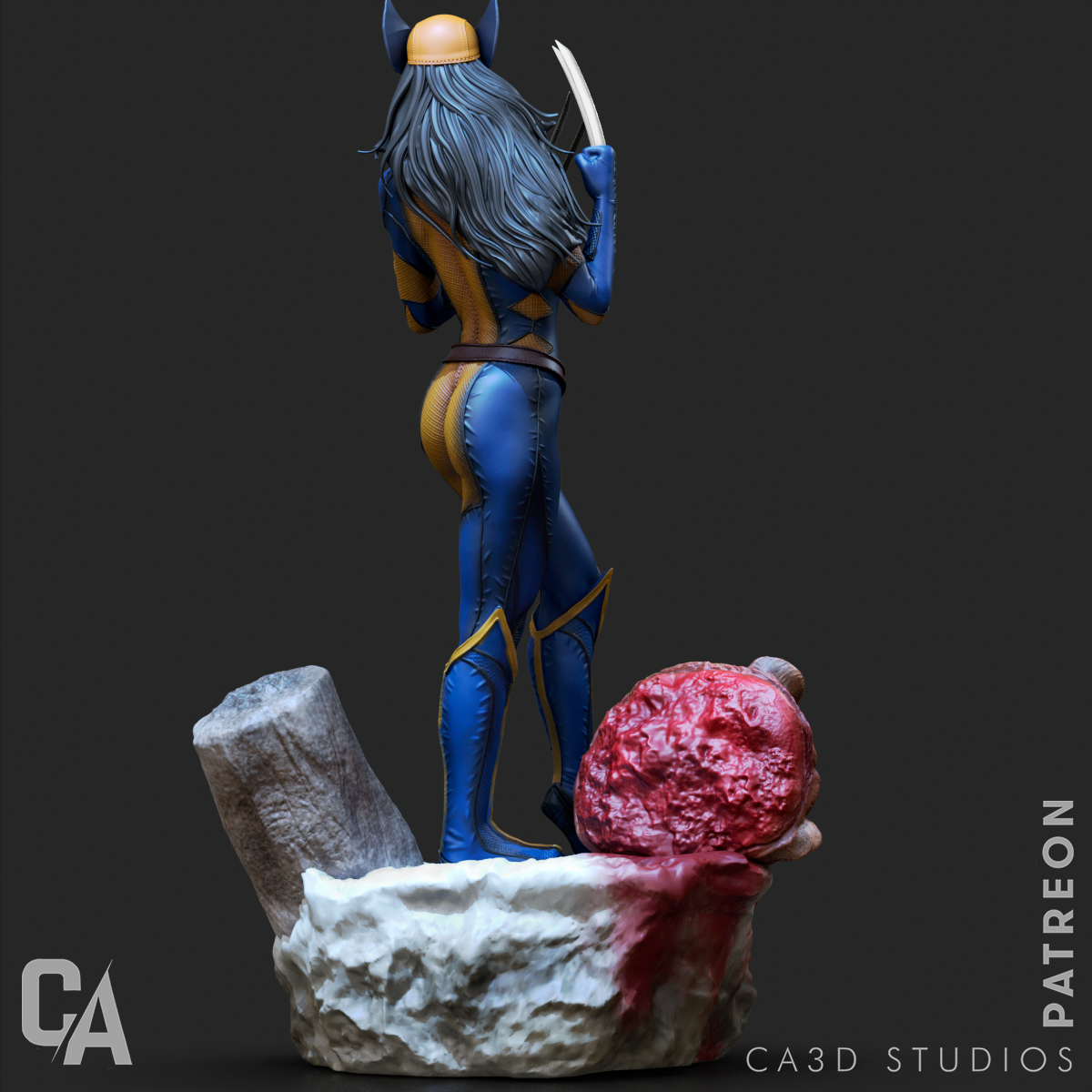 X-23 - X-MEN - Standard + NSFW - STL 3D - Image 7