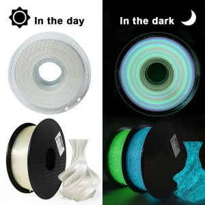 Luminous Stars PLA 3D Printer Filament 1.75mm Starry Sky Glowing in the Dark Noctilucent 3D Printing