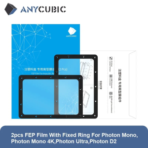 ANYCUBIC Photon Mono,Photon Mono 4K,Photon Ultra,D2 2pcs FEP Film With Fixed Ring Resin LCD 3D printer 3D Printing Accessories
