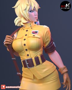 Seras Victoria – Hellsing – Standard + NSFW – STL 3D Printable