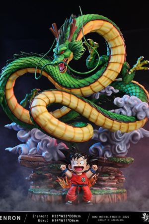 Shen long and Goku Dragon Ball STL file for 3D printing