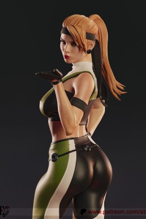 Sonya Blade STL file for 3D printing