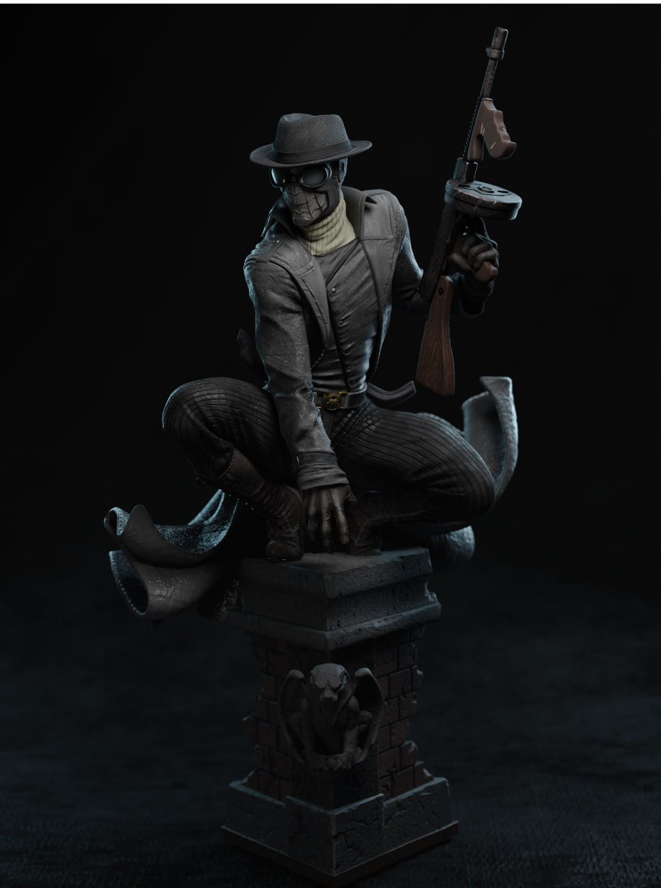 Spider Noir Statue - Image 9