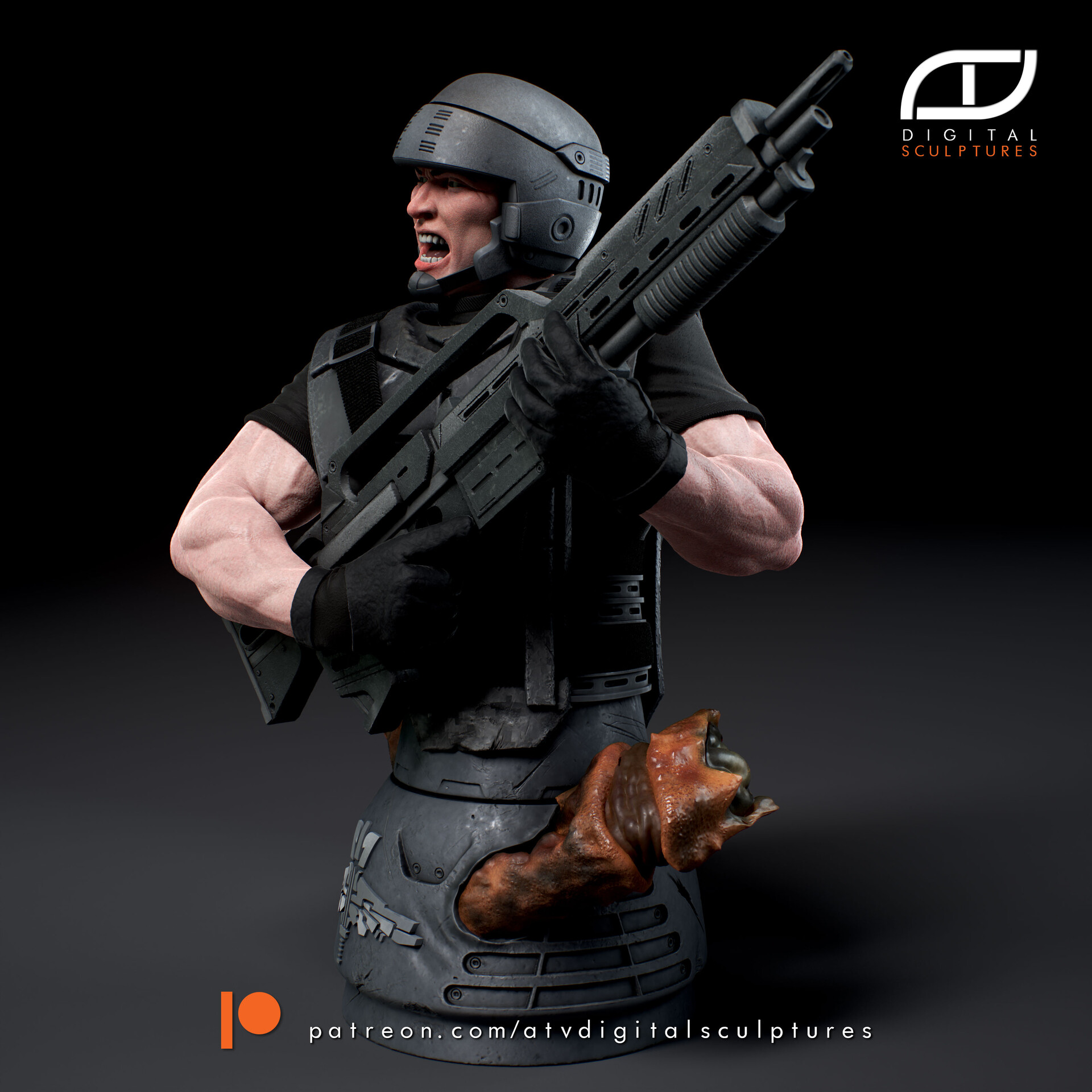 Starship Troopers Bust - Image 3