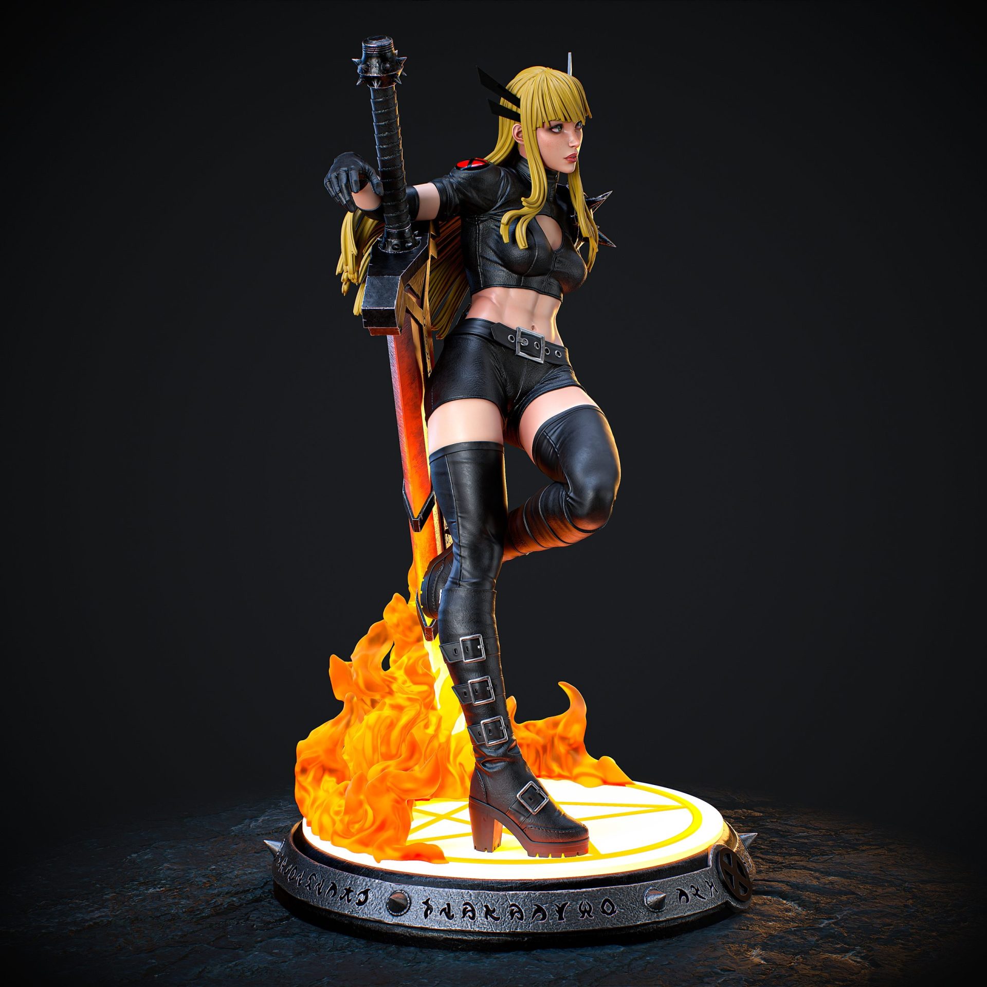 Magik - X-MEN - standard + NSFW - STL 3D Printable - Image 5