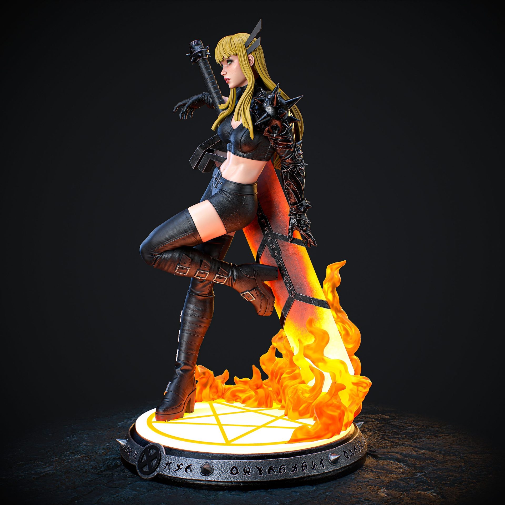 Magik - X-MEN - standard + NSFW - STL 3D Printable - Image 7
