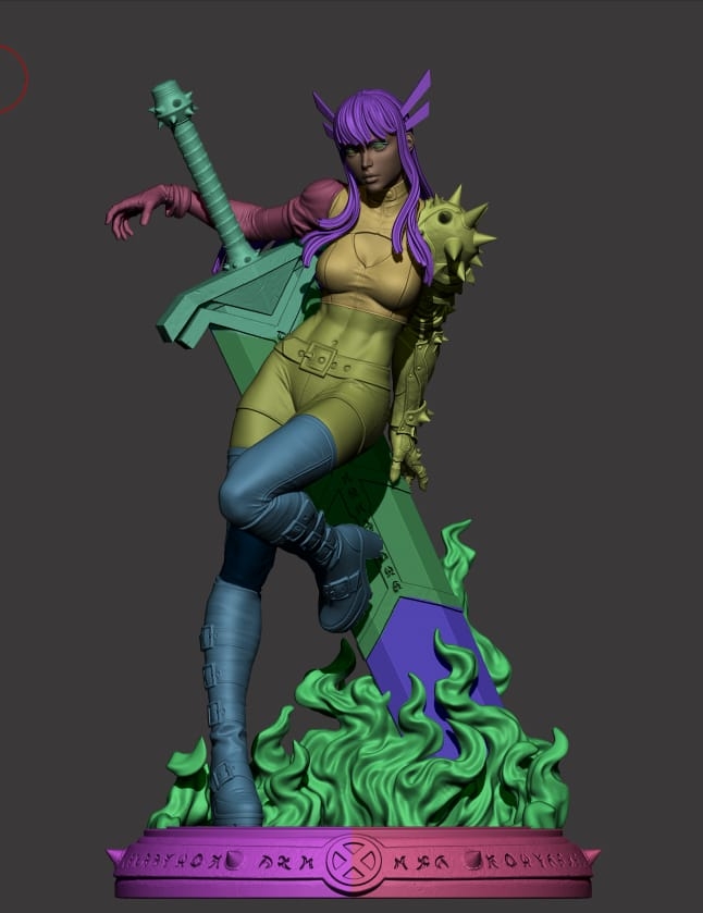 Magik - X-MEN - standard + NSFW - STL 3D Printable - Image 8
