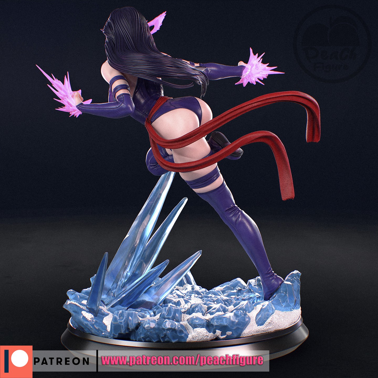 Pyslocke v4 - x-men - STL 3D Printable - Image 6