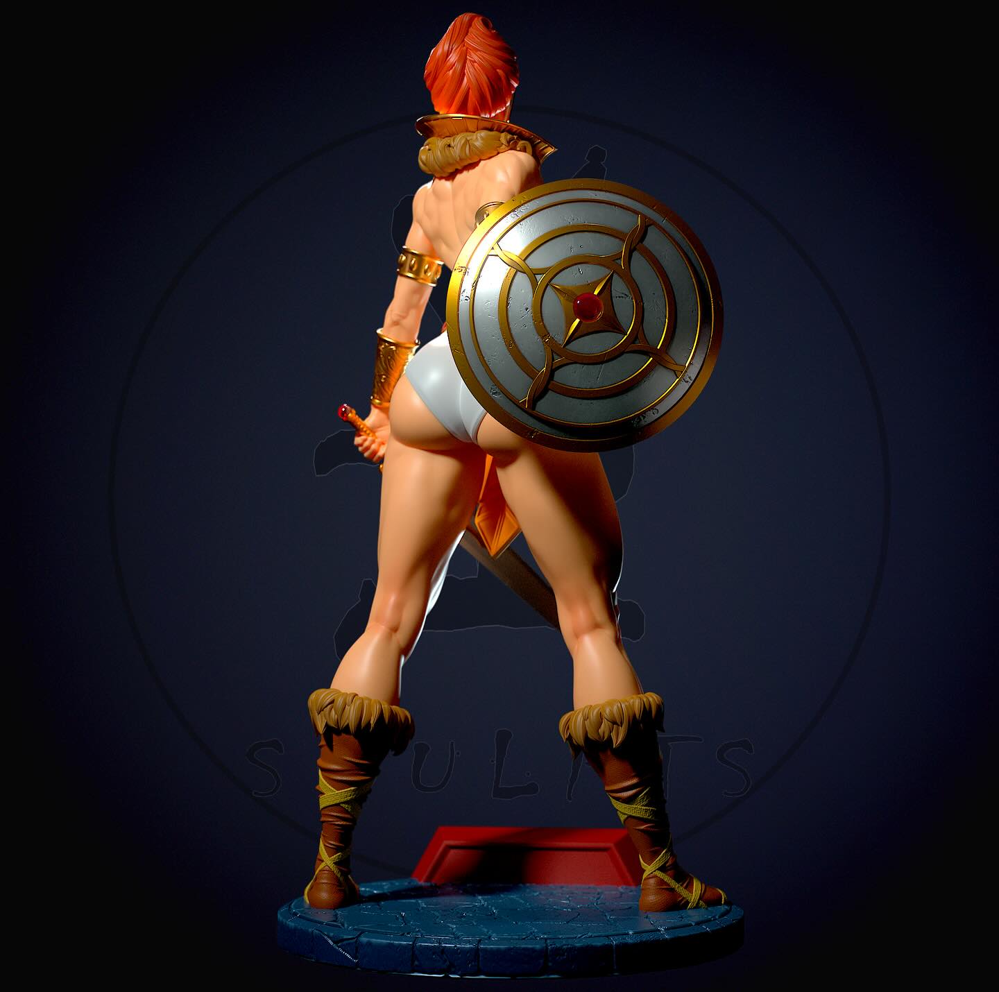 Teela - MOTU - standard + NSFW - STL 3D Printable - Image 8
