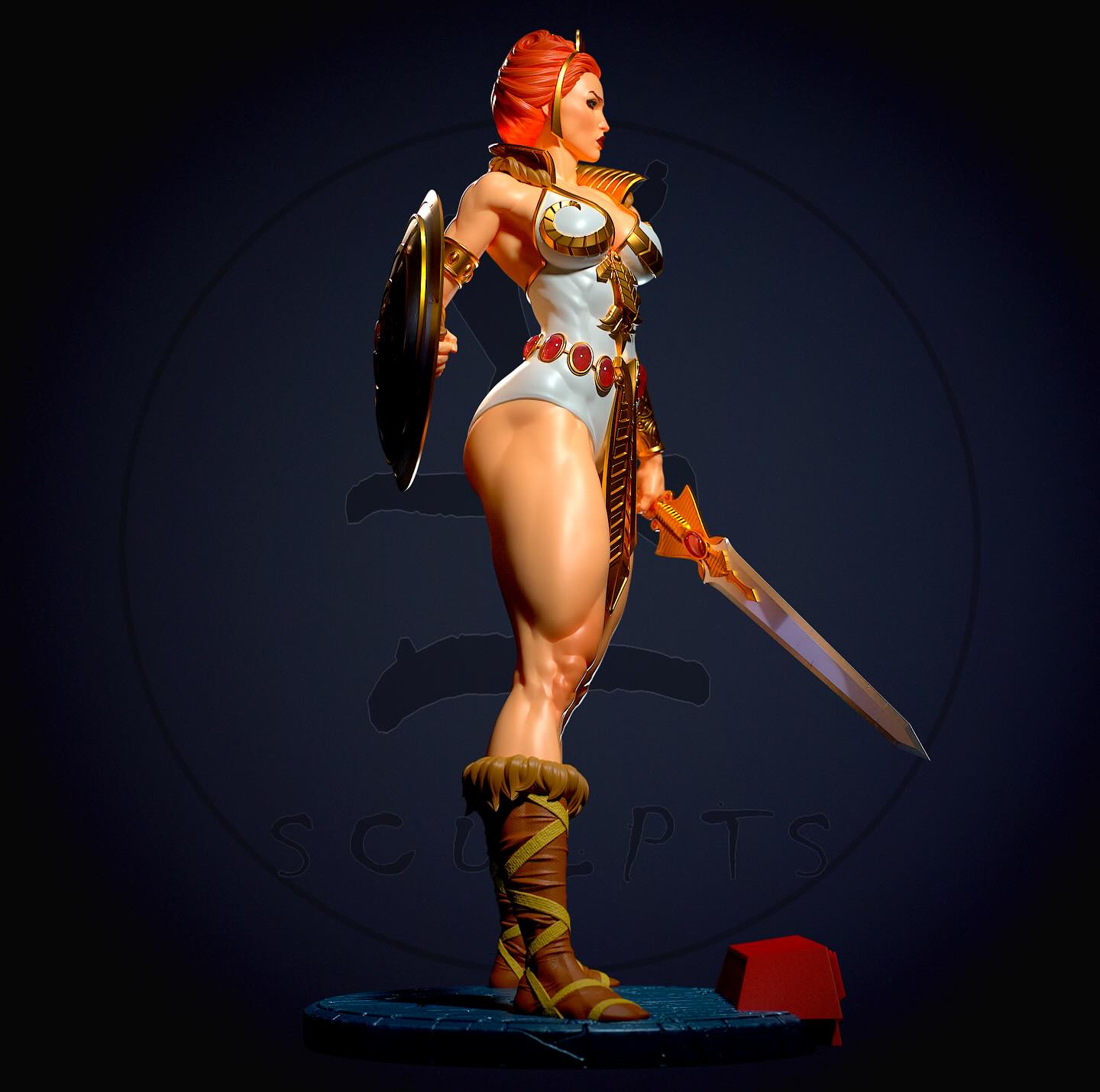 Teela - MOTU - standard + NSFW - STL 3D Printable - Image 5