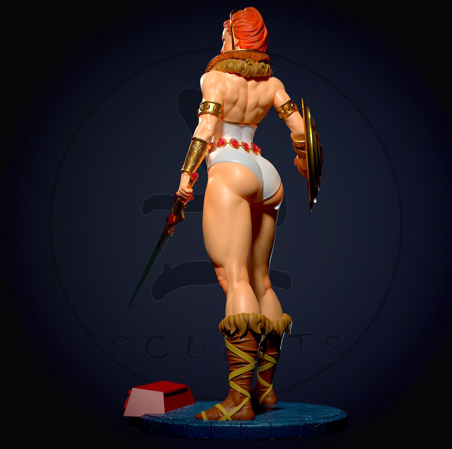 Teela - MOTU - standard + NSFW - STL 3D Printable - Image 4