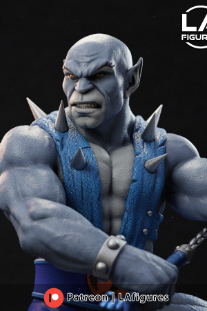 Thundercats Panthro STL file for 3D printing