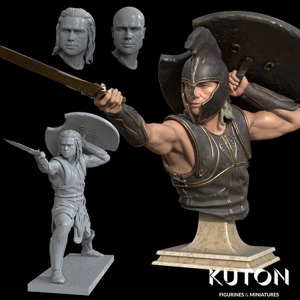 Achilles STL file for 3D printing