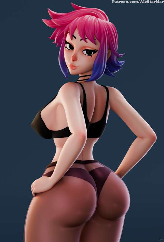 Ramona - NSFW + SFW - STL 3D print model - Image 5