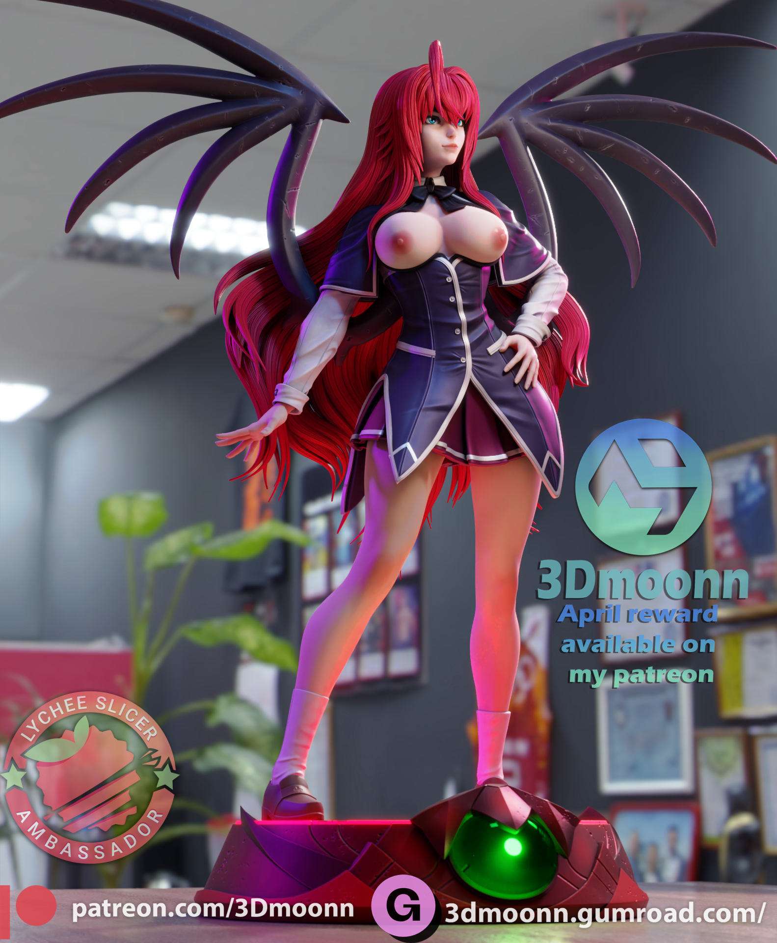 Rias Gremory SFW + NSFW - Image 6