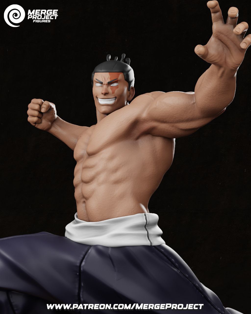 Aoi Todou - Jujutsu Kaisen - STL 3D printable model - Image 3