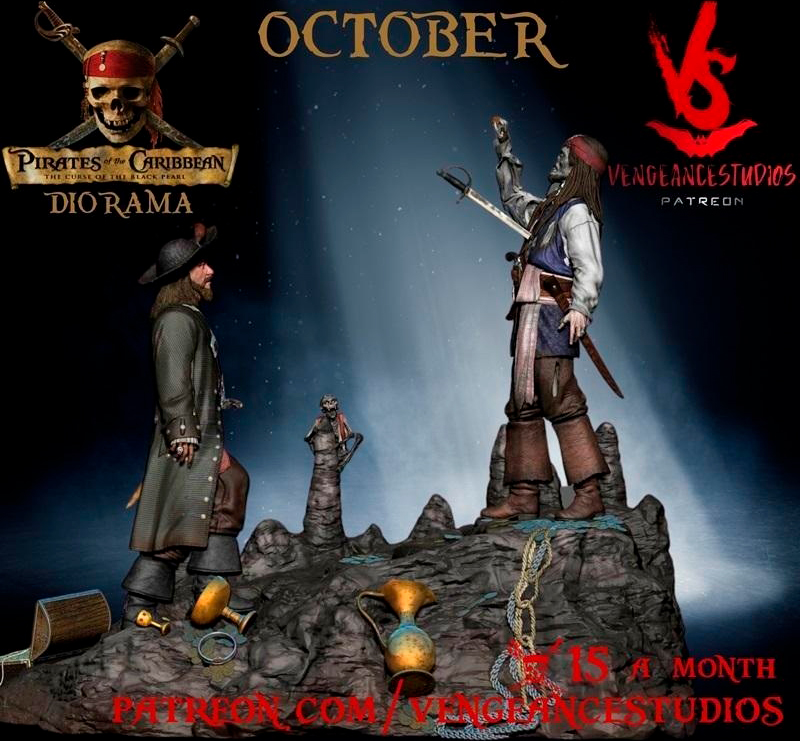 Pirates of the Caribbean diorama - Image 4