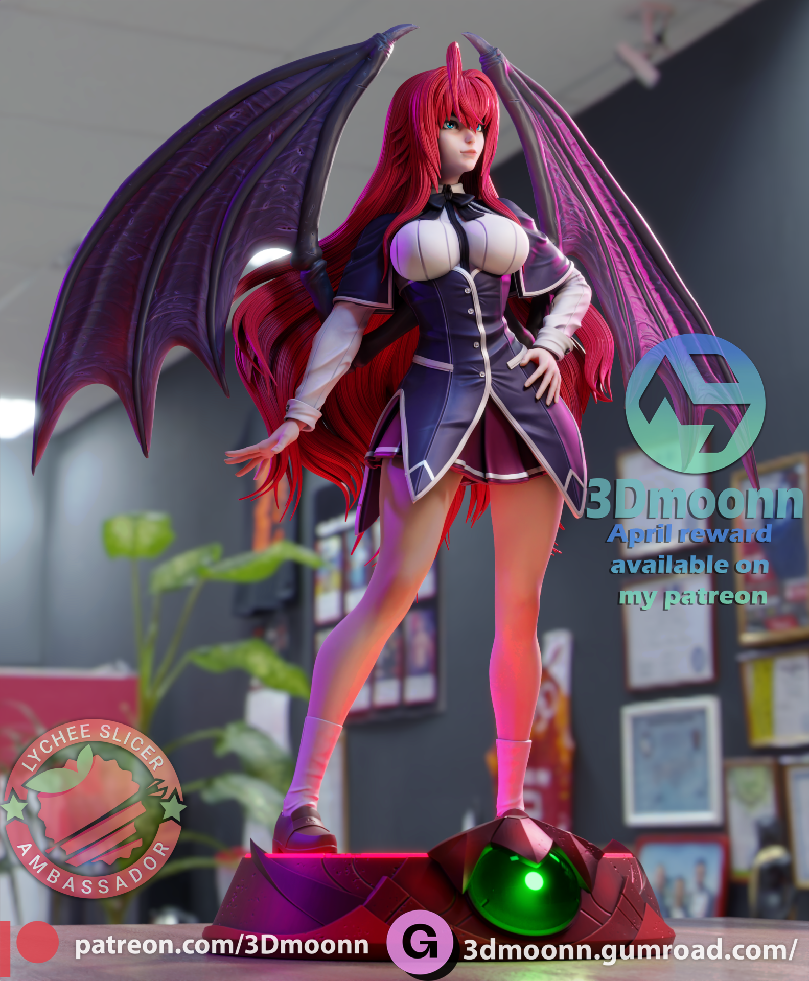 Rias Gremory SFW + NSFW - Image 4