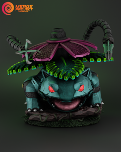 Mecha Venusaur – Pokemon – STL 3D printable model