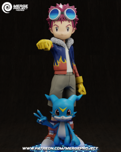 Davis and Veemon