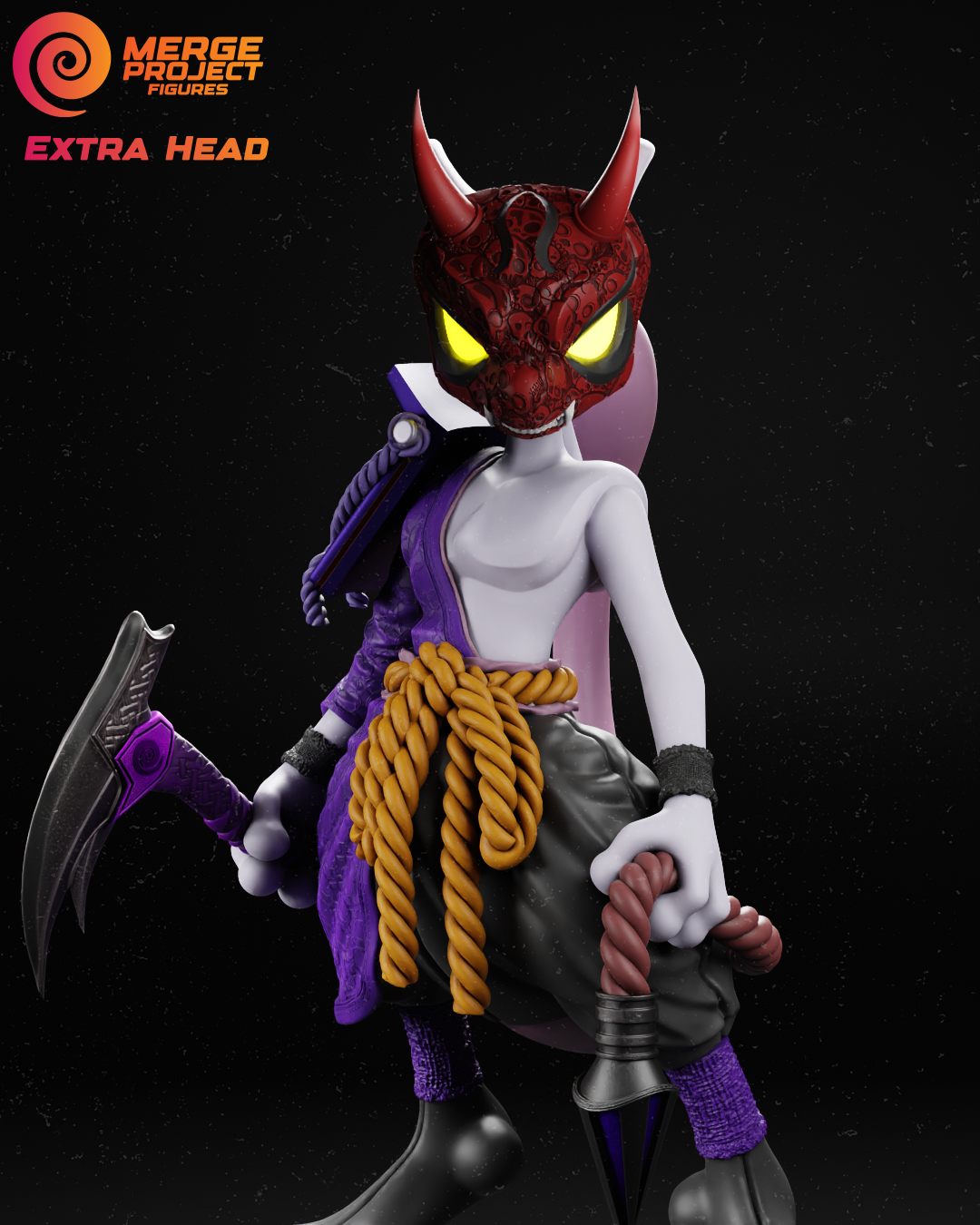 Mewtwo Oni Samurai