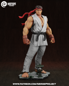 Ryu – Street Fighter – STL 3D printable model