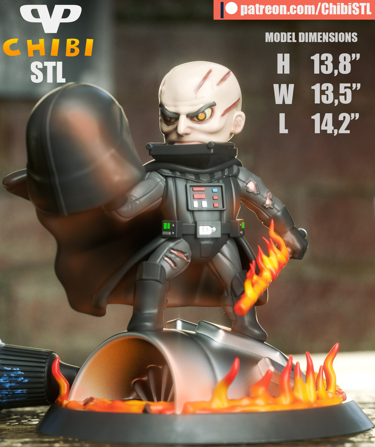 Darth Vader Mythos Chibi