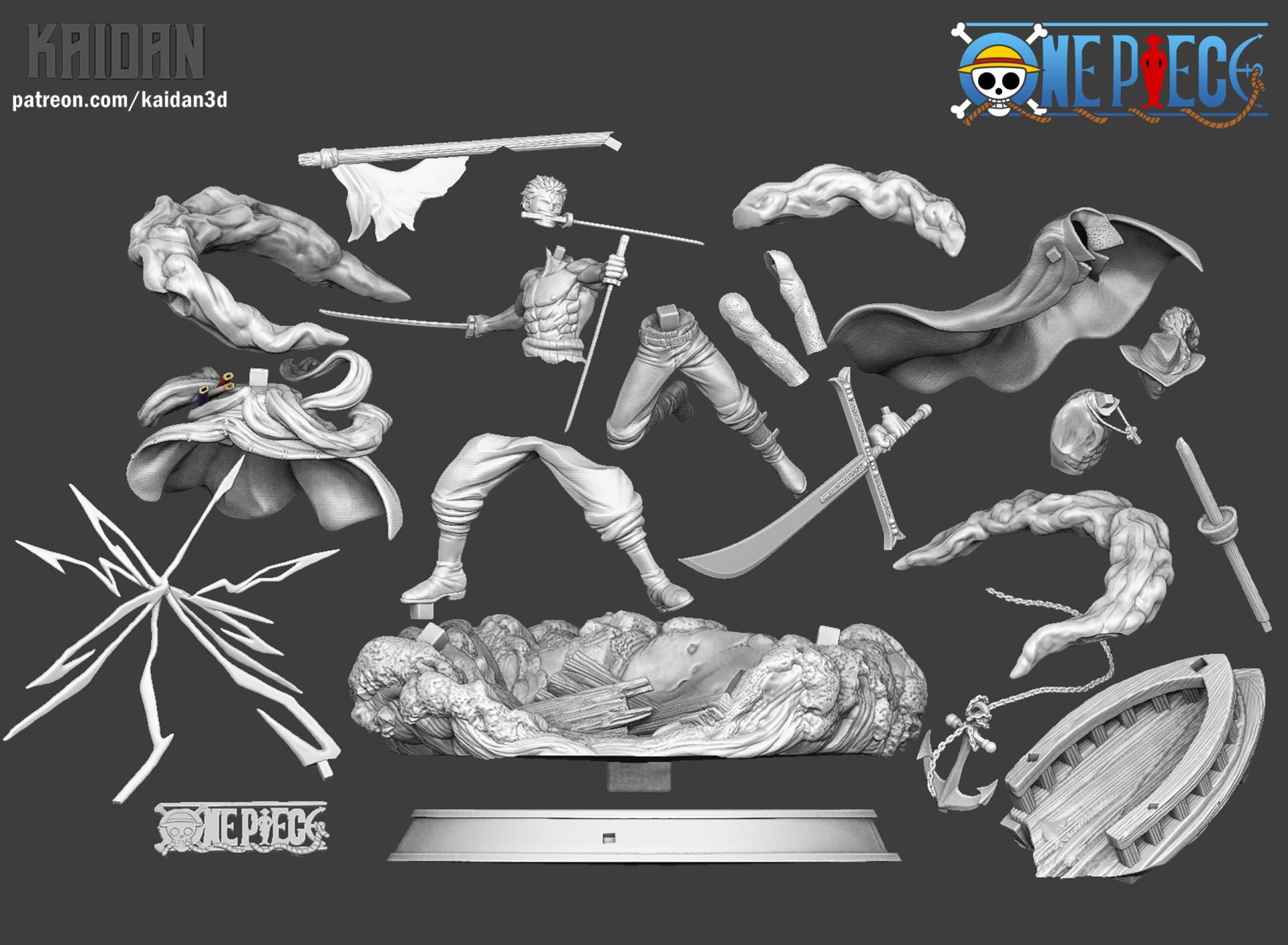 Zoro vs Mihawk - Image 3