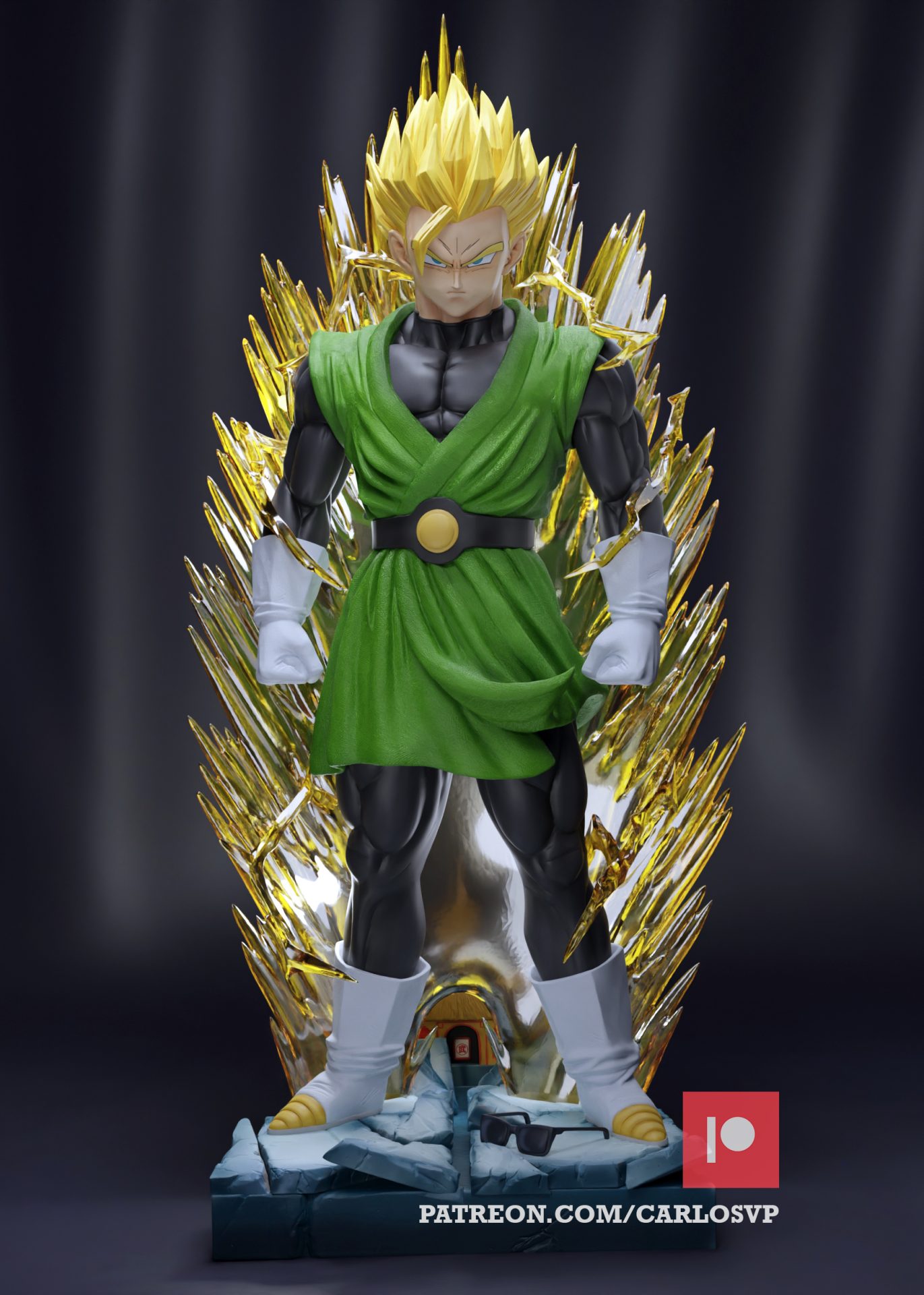 Gohan SSJ 2 and Gran Saiyaman - Image 2