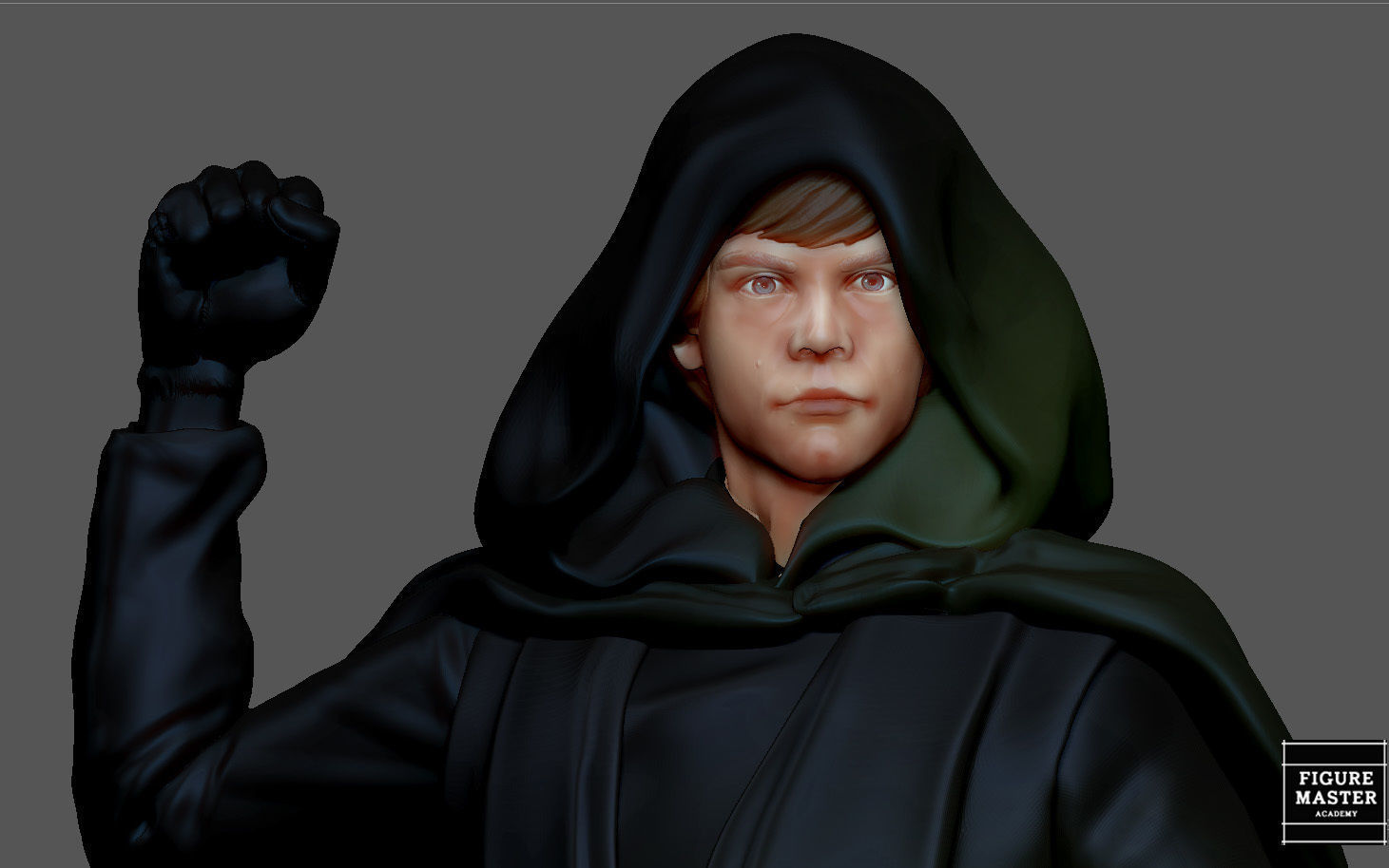 Luke Skywalker STL file for 3D printing