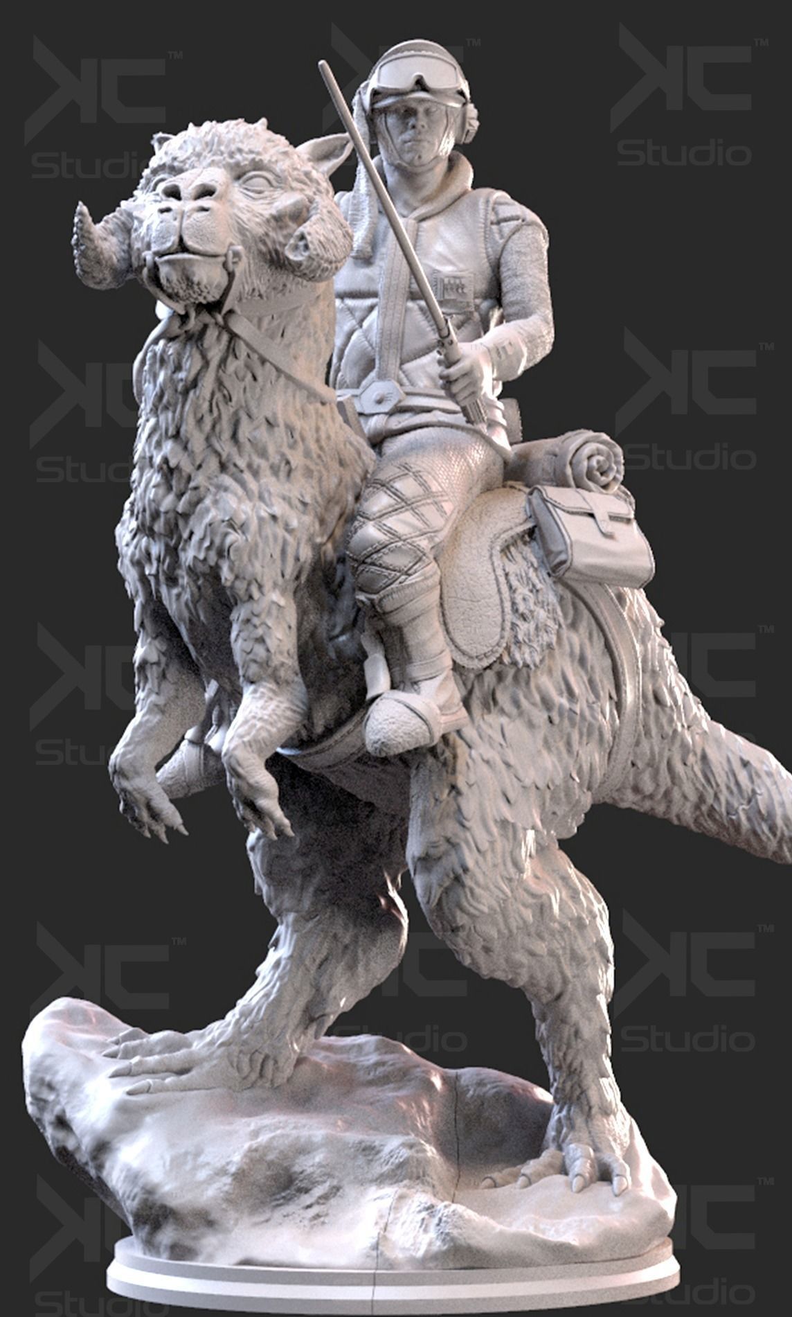 Luke Skywalwer on Tauntaun - Image 3