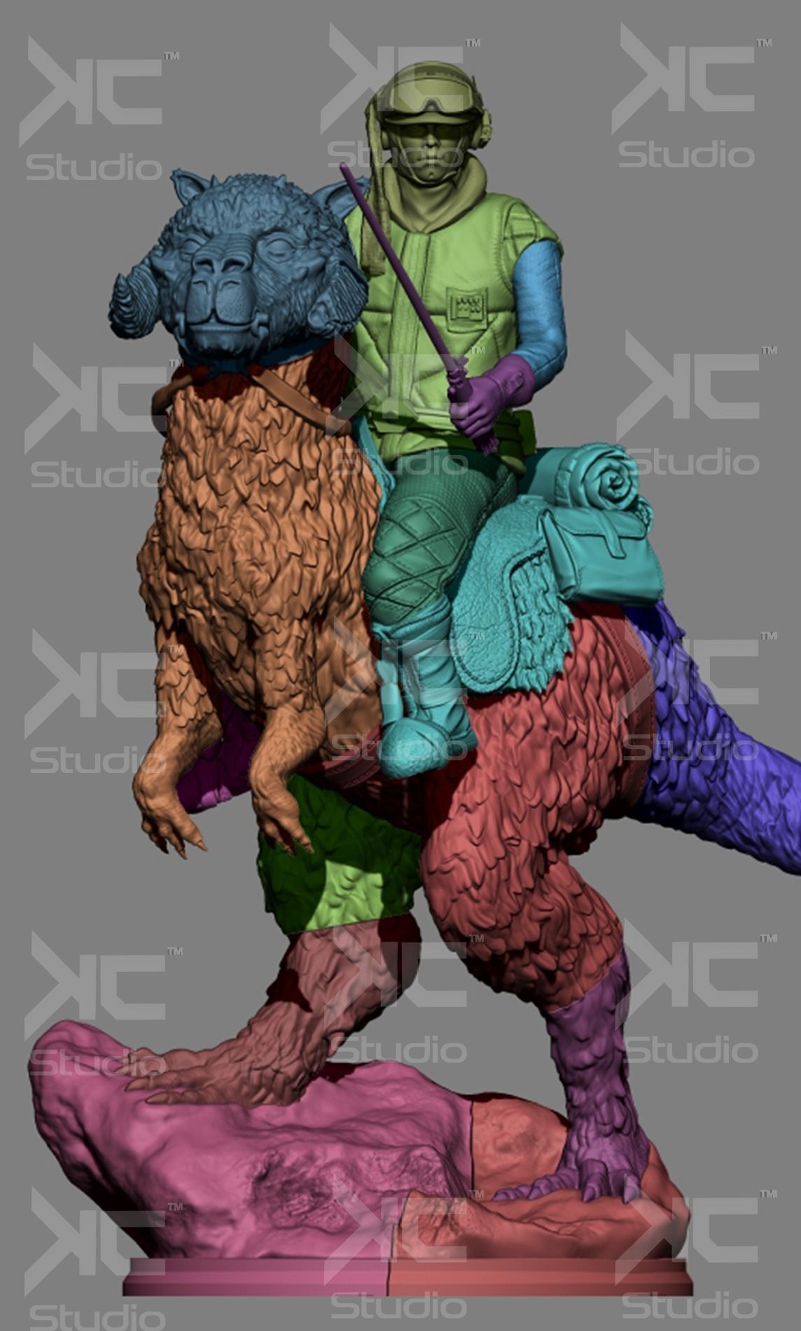 Luke Skywalwer on Tauntaun - Image 13