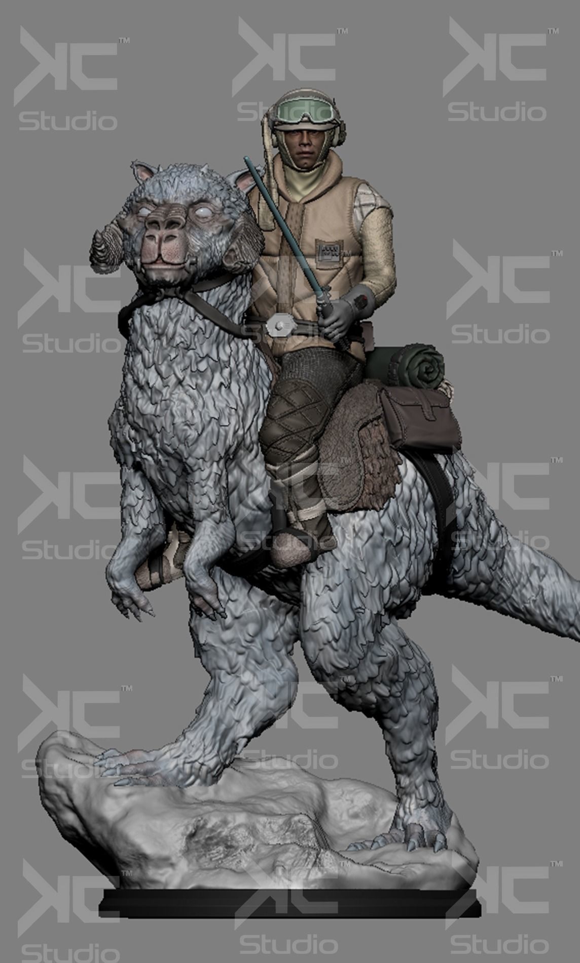 Luke Skywalwer on Tauntaun - Image 8