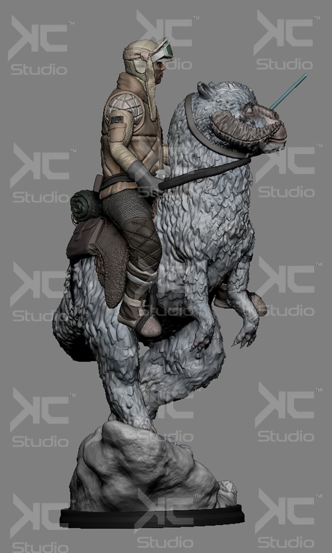 Luke Skywalwer on Tauntaun - Image 10