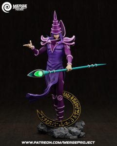 Dark Magician – yu-gi-oh! –  STL 3D printable model