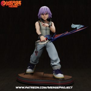 Riku – Kingdom Hearts – STL 3D printable model