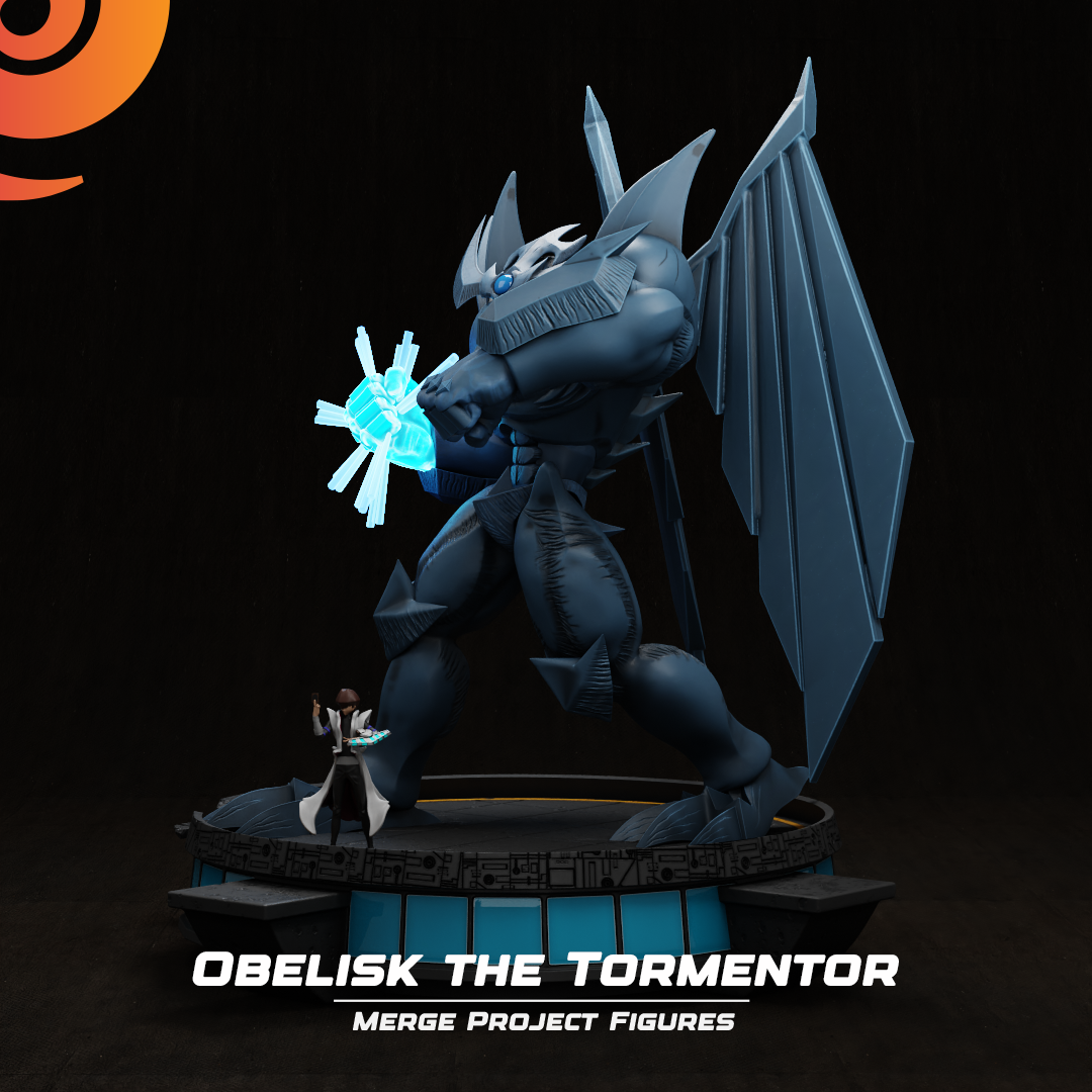 Obelisk the tormentor - yu-gi-oh! - STL 3D printable model - Image 3