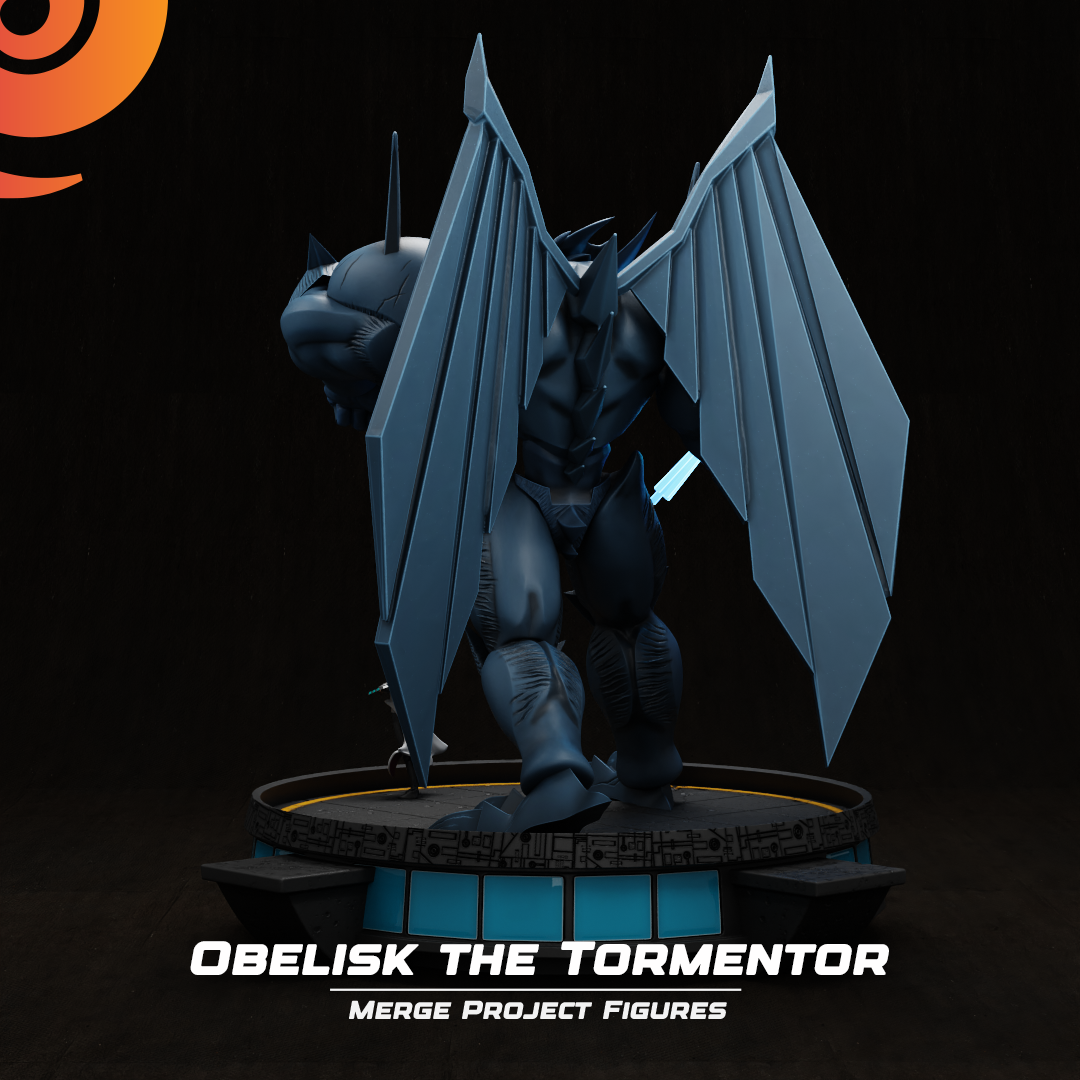 Obelisk the tormentor - yu-gi-oh! - STL 3D printable model - Image 4