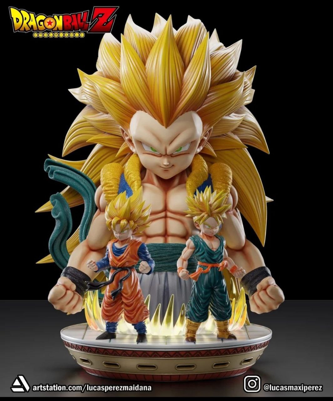 GOTENKS STL file for 3D printing