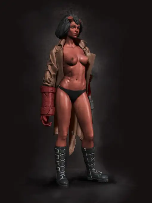 HellGirl STL file for 3D printing
