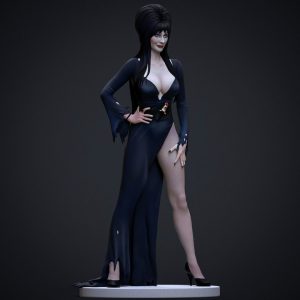 Elvira – SFW + NSFW – STL 3D print model